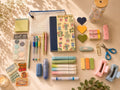 Petals and Paper Bundle